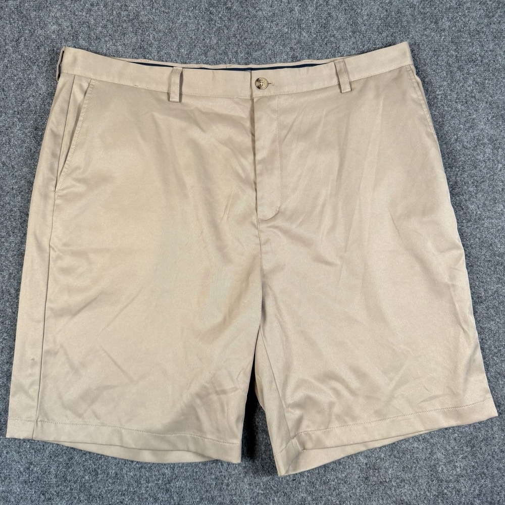 Vineyard Vines Links Short Mens Khaki Performance Golf Shorts 42 Beige